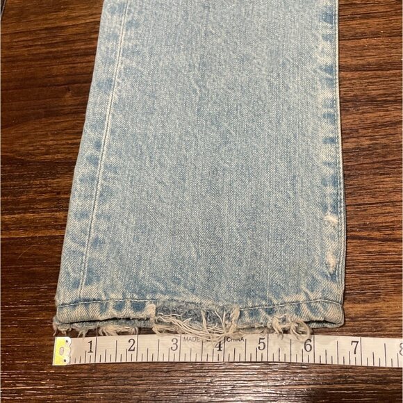 NWOT AG-ED Denim Men's 32x34 The Tellis Modern Slim Jean Distressed Ripped - Picture 11 of 11